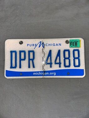 Michigan- License Plate